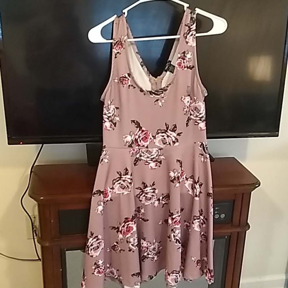 Purplish dress